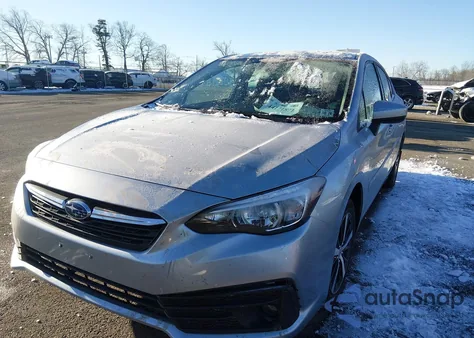 2021 Subaru Impreza Premium из США, поврежденный, VIN 4S3GKAV62M3606531